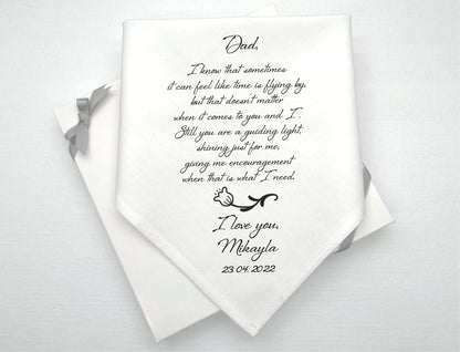 Personalized Wedding Gift Handkerchief