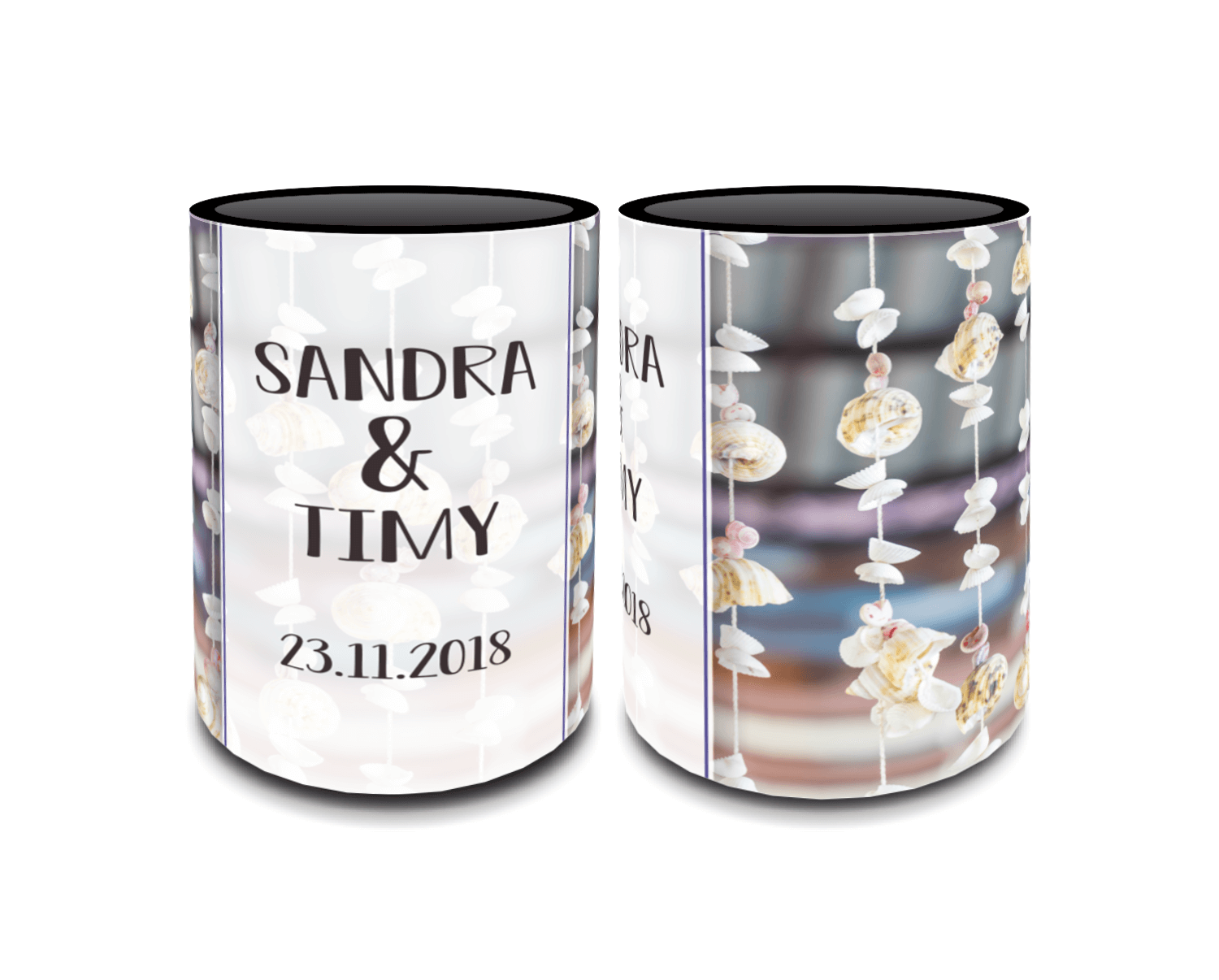 Full Colour Sublimated Wedding Stubby Holder