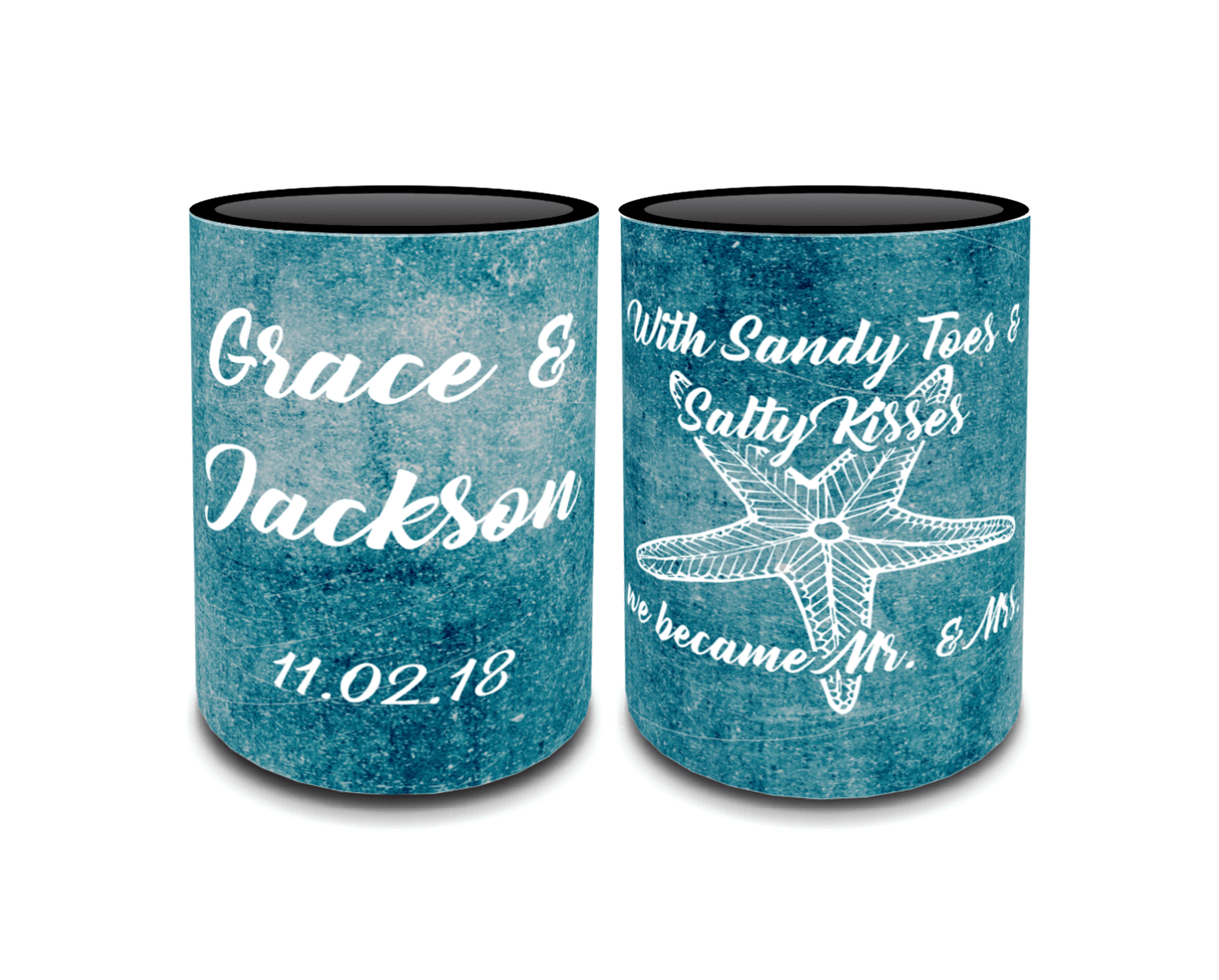 Full Colour Sublimated Wedding Stubby Holder